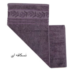 حوله دست و  صورت هنرمند مدل شاخه سایز 40x80 سانتی متر