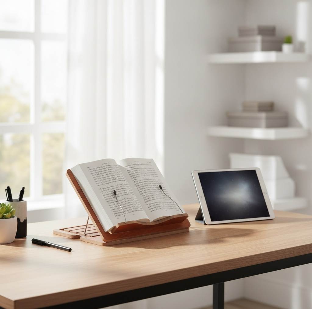 نگهدارنده کتاب مدل کتابخوان پلاس