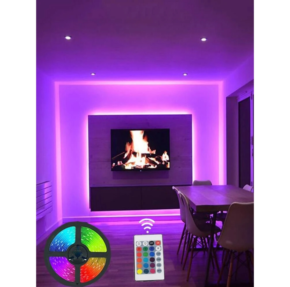 ریسه ال ای دی دریم لایت مدل RGB 5050 Gaming طول 5 متر