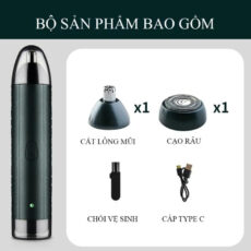 ماشین اصلاح موی صورت و بدن شارژی بیوچانگ مدل 2in1