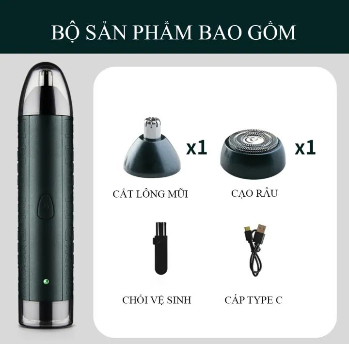 ماشین اصلاح موی صورت و بدن شارژی بیوچانگ مدل 2in1