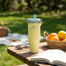 تراول ماگ استنلی مدل Iceflow Flip Straw Tumbler گنجایش 0.89 لیتر