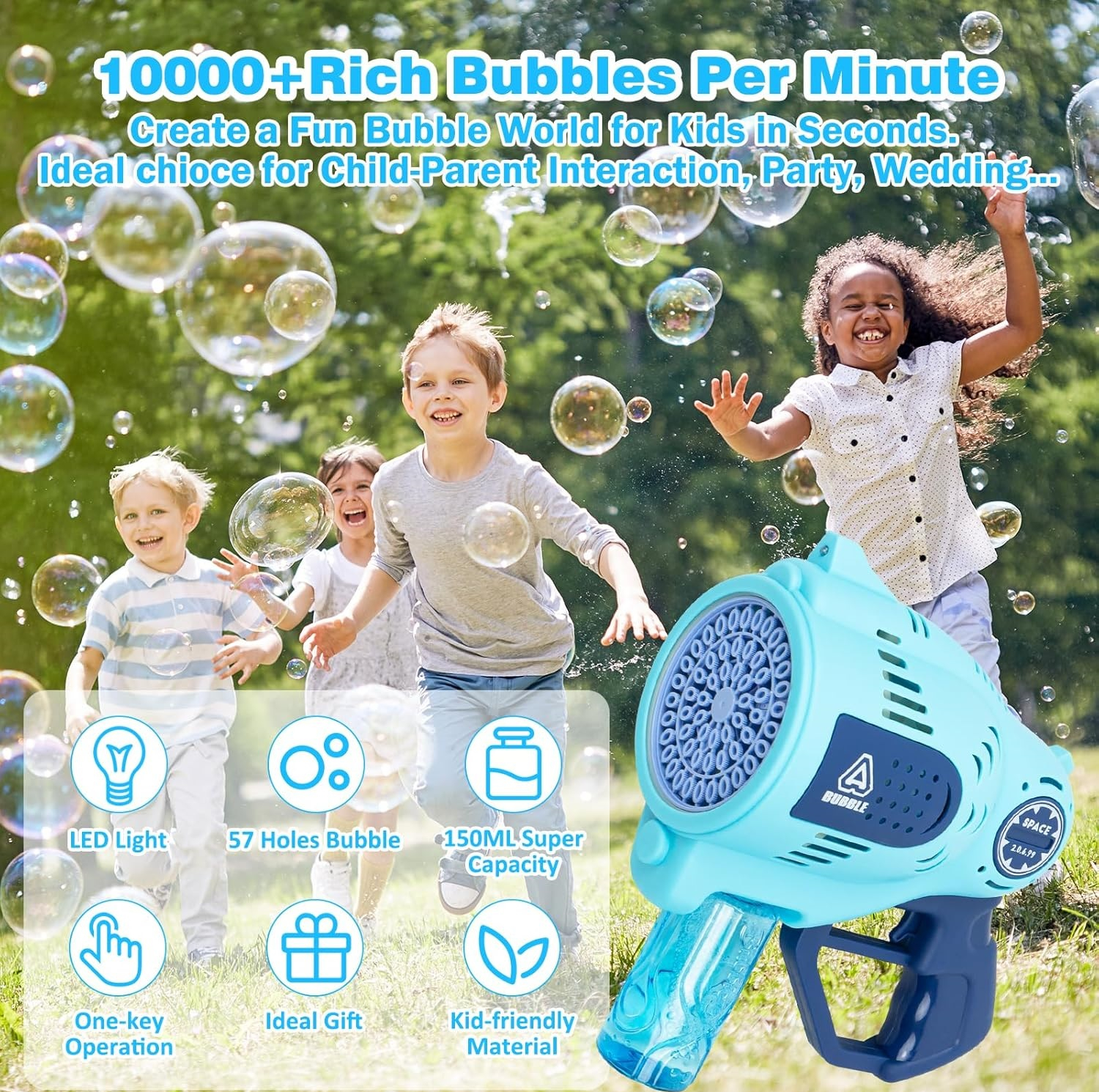 حباب ساز مدل اتوماتیک طرح شارژی کد 1100