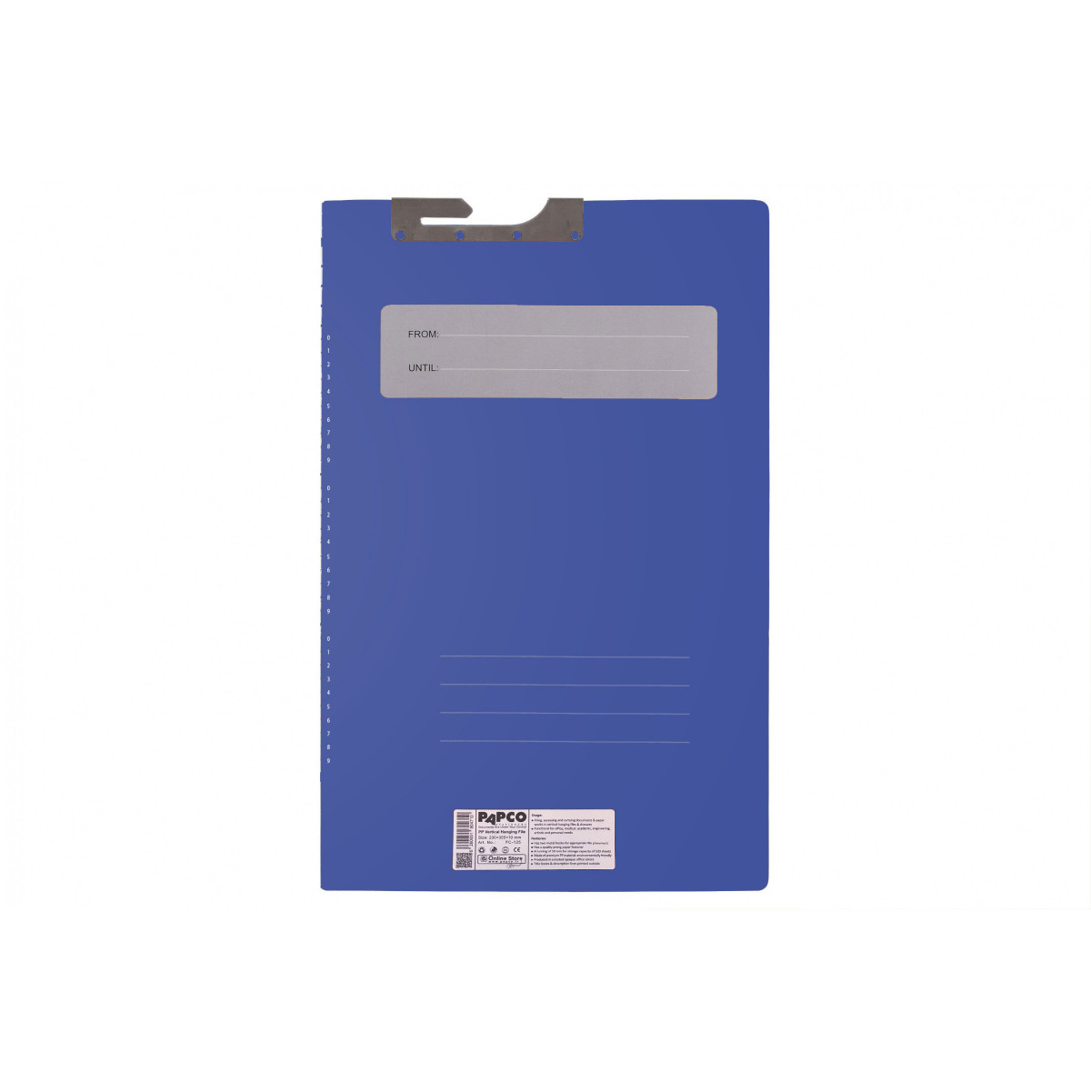 پوشه پاپکو مدل  FC-125-PP سایز FC بسته 24 عددی