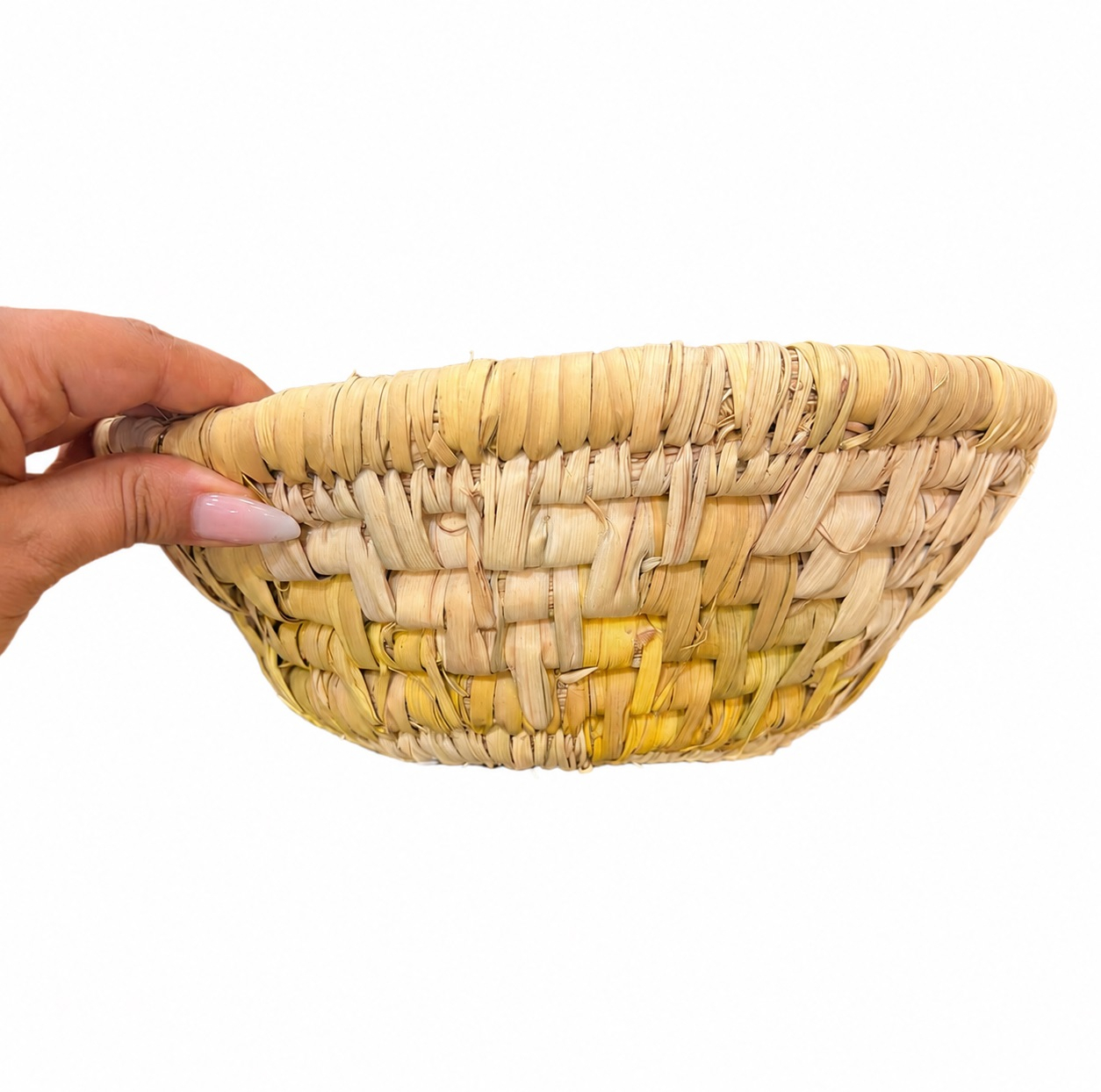 سبد حصیر بافی مدل گرد R1020