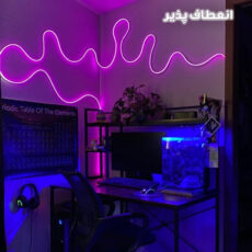 ریسه نئون لومیز مدل APP-5M RGB طول ۵ متر به همراه آداپتور