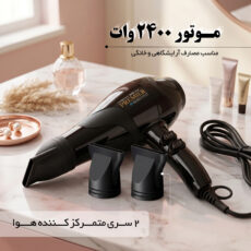 سشوار حرفه ای 2400 وات سیترونال مدل 8090NEW