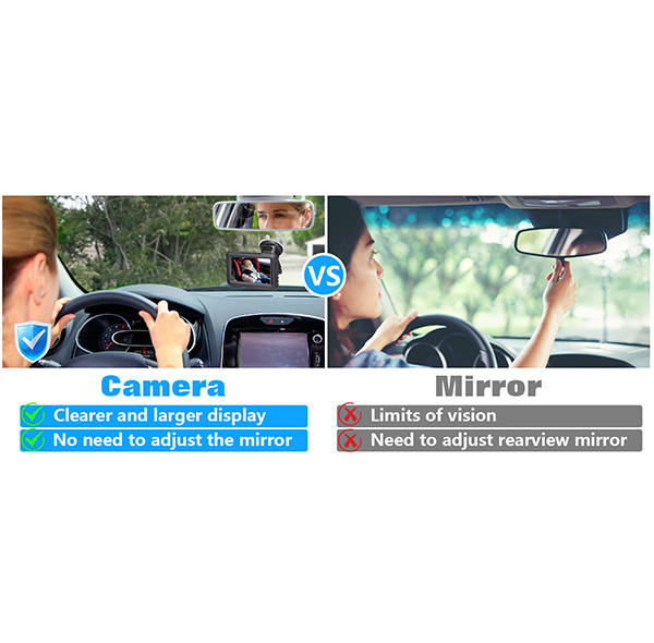 مانیتور و دوربین خودرو کودک مدل II01