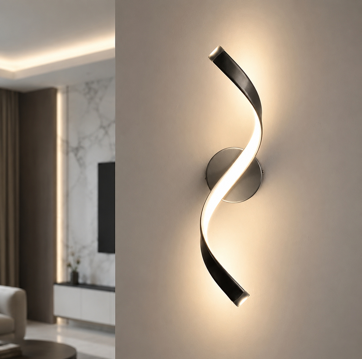دیوارکوب 1 شعله مدل آیریک