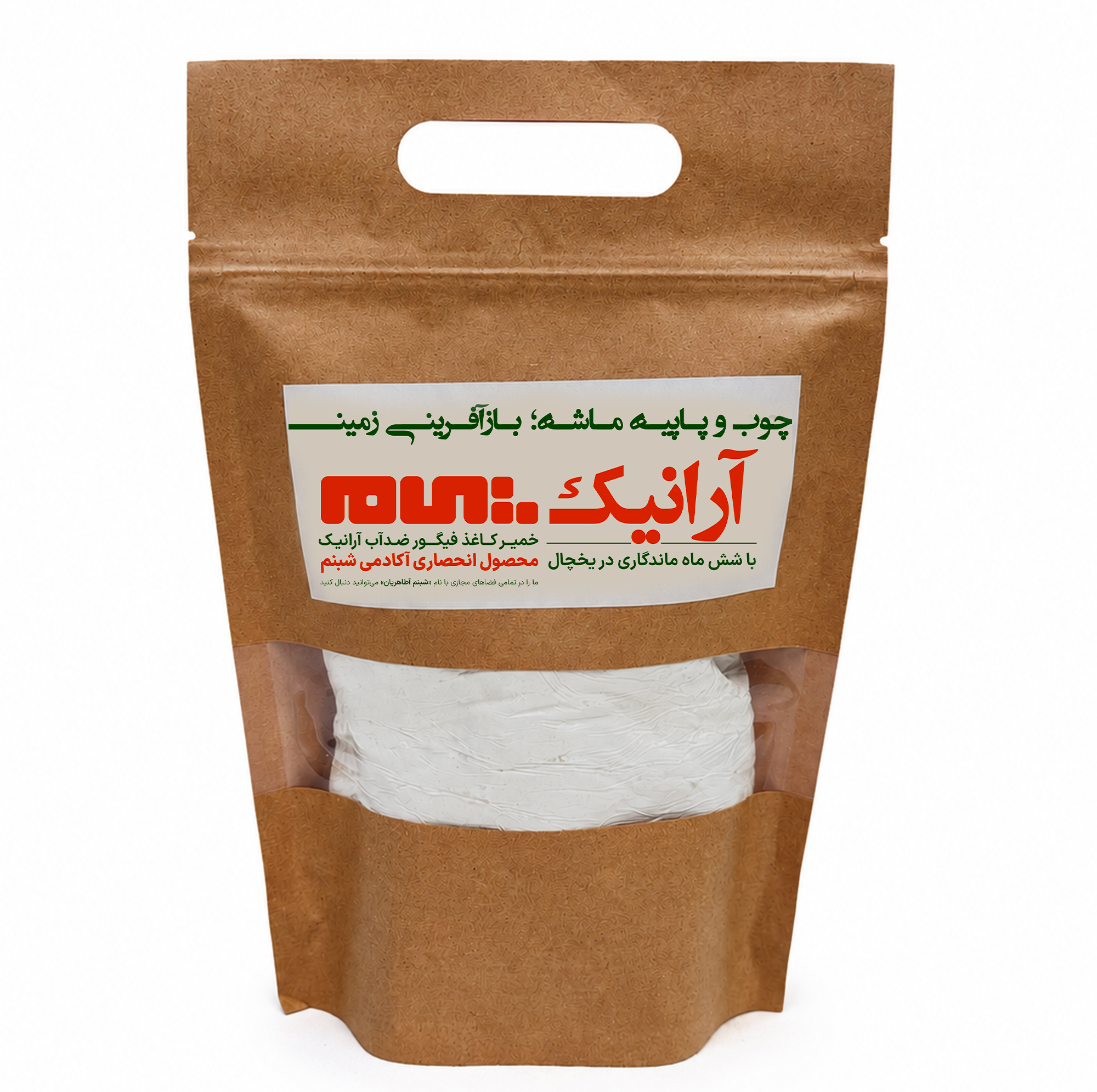 خمیر مجسمه سازی آرانیک مدل PF1000 وزن 1000 گرم