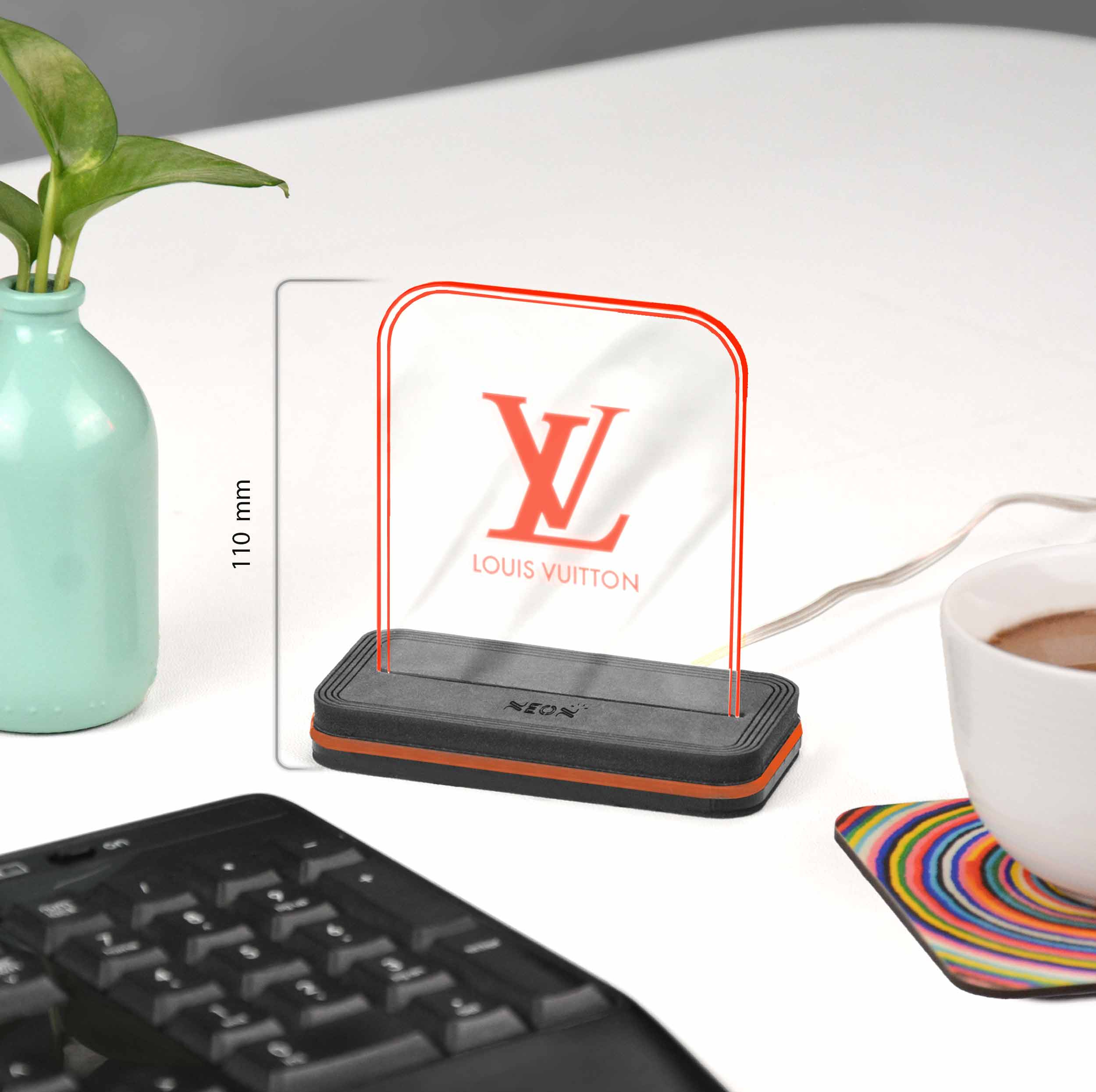 چراغ رومیزی نئون مدل LS_VTTN_A
