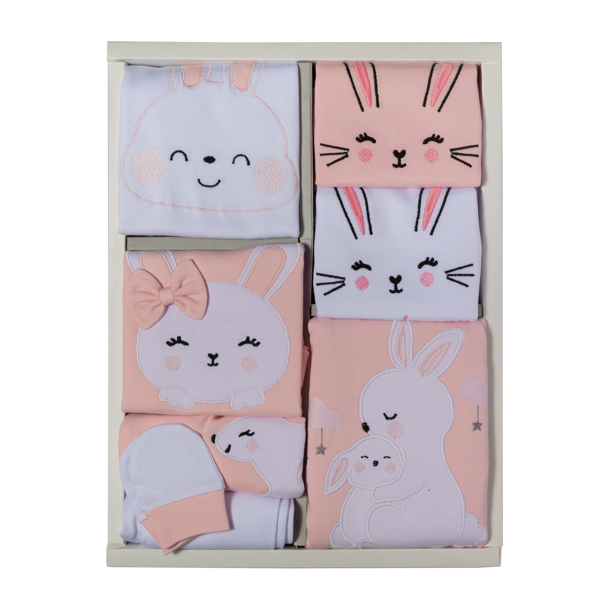 ست 19 تکه لباس نوزادی آمورا مدل Baby Bunny