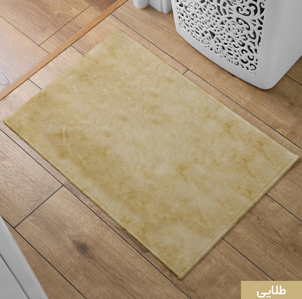 پادری شاران هوم مدل 3 لایه اسفنج دار طرح مخمل سایز 50×80 سانتی متر