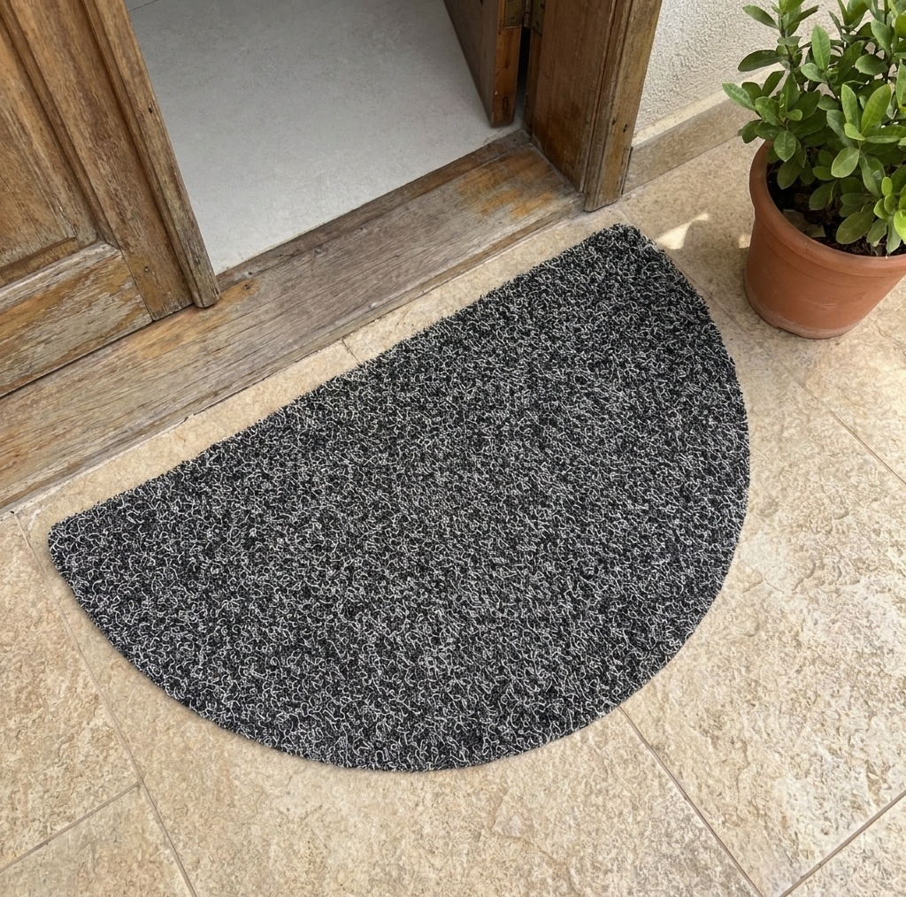 پادری مدل اسفنجی نیم دایره سایز 75x45 سانتی‌متر مناسب برای فضای بیرونی