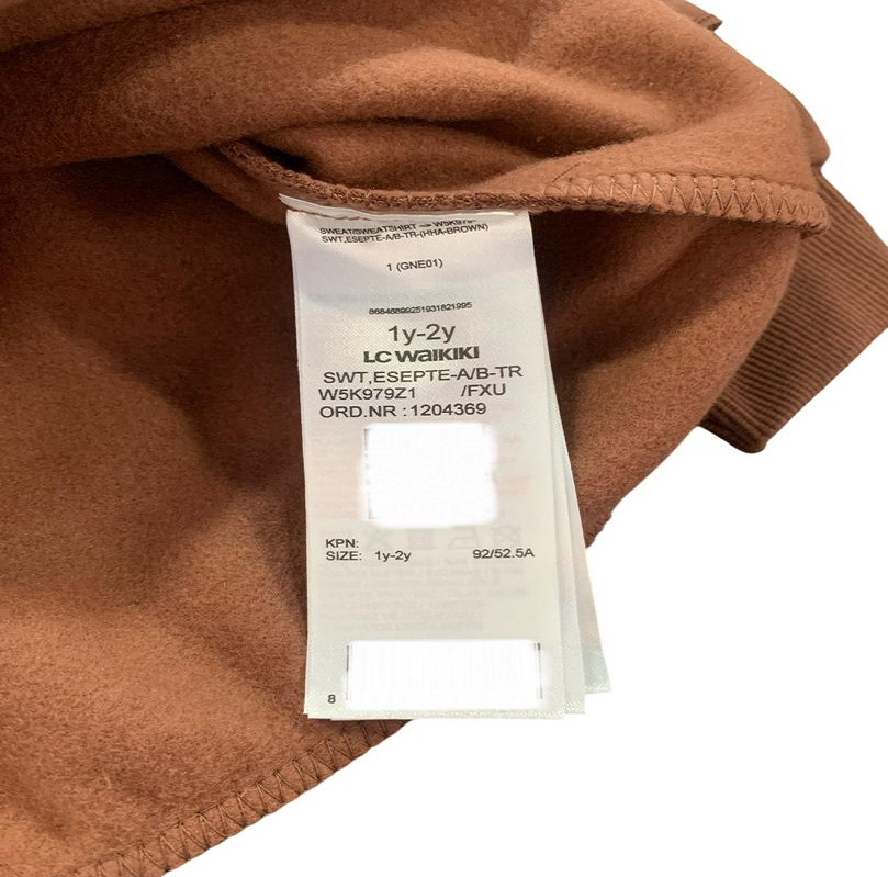 سویشرت دخترانه ال سی وایکیکی مدل W5K979Z1 بسته 2 عددی