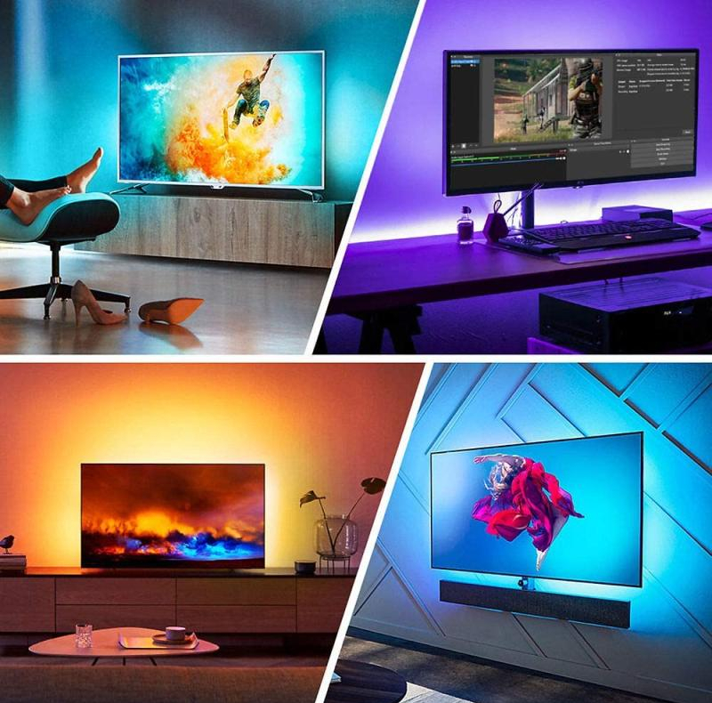 ریسه ال ای دی مدل گیمینگ کد RGB طول 5 متر