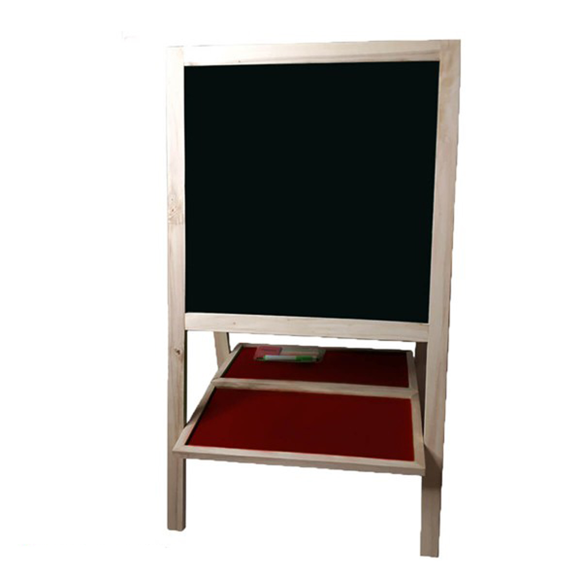 تخته دورو پالیزان کد 43 سایز 80x45 سانتی متر به همراه ماژیک و تخته پاک کن