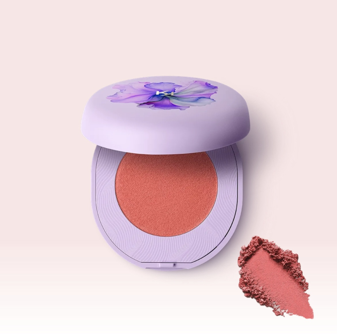 رژگونه پودری براق کیکو میلانو مدل Dreamphoria شماره 02