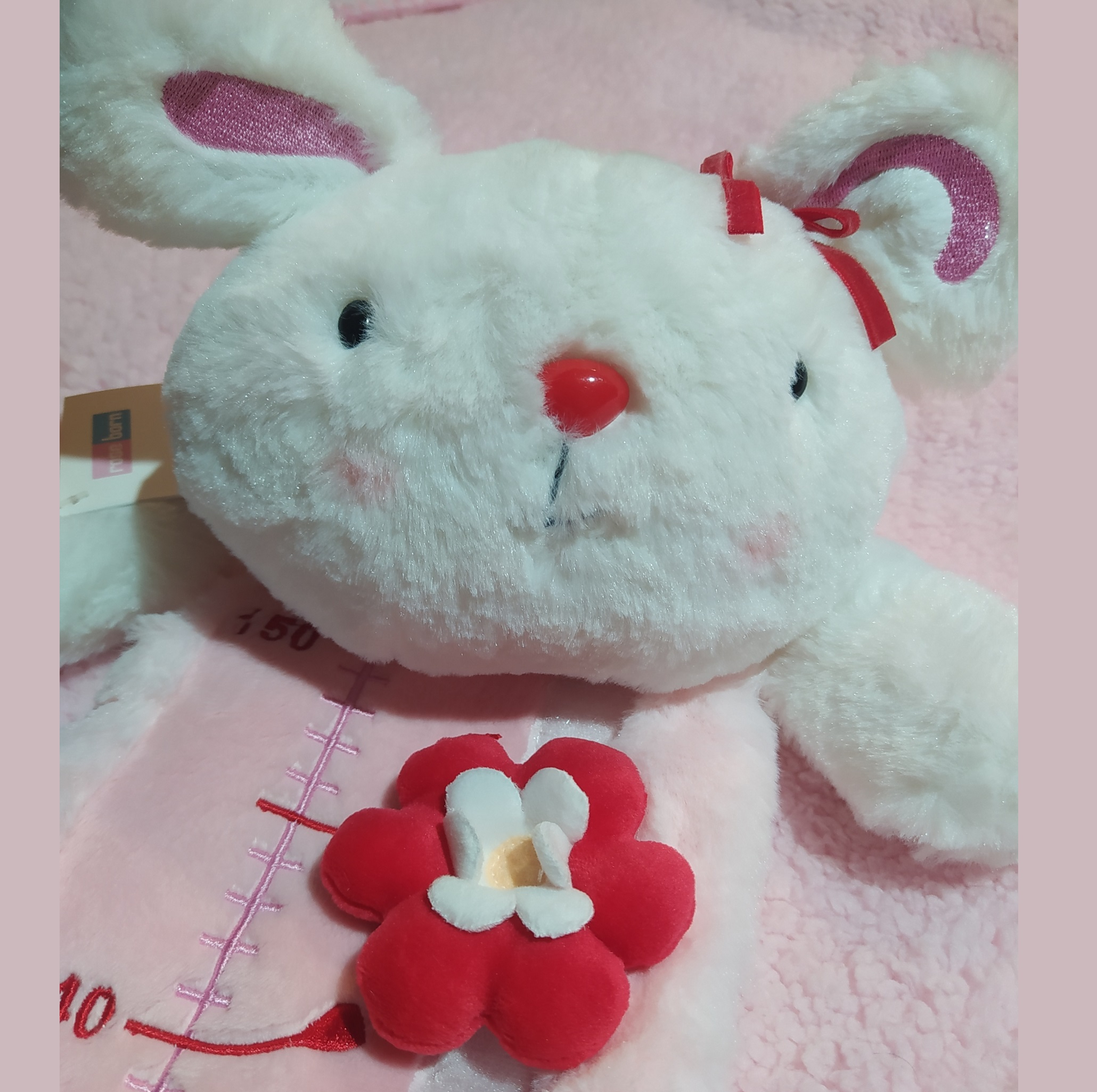 متر اندازه گیری کودک رز برن مدل Little Bunny