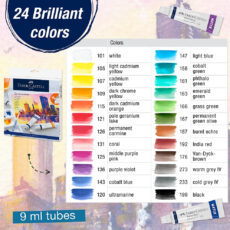 آبرنگ 24 رنگ فابر کاستل مدل CREATIVE STUDIO