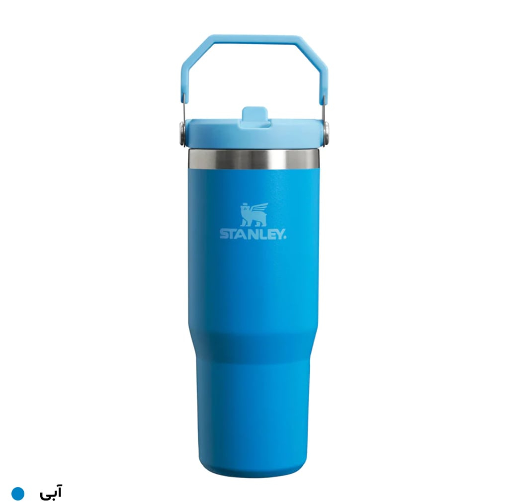 تراول ماگ استنلی مدل Iceflow Flip Straw Tumbler گنجایش 0.89 لیتر