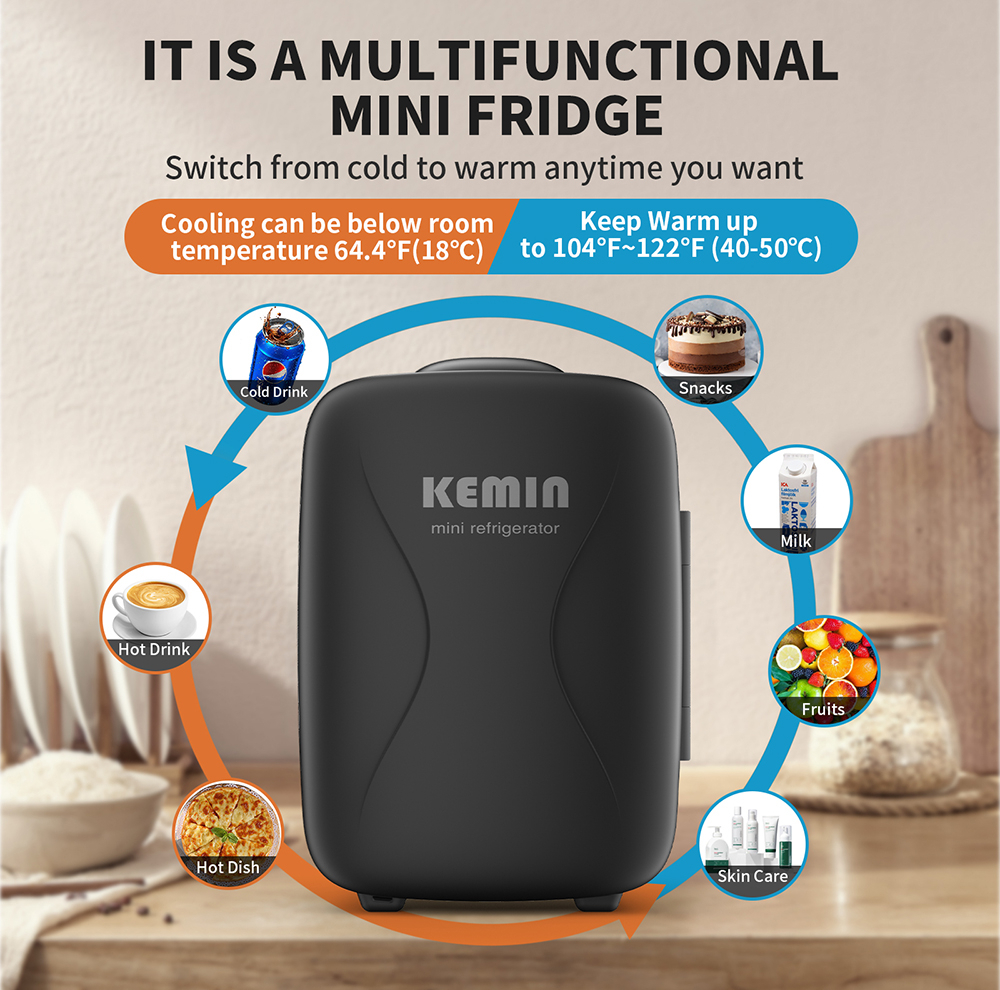 یخچال قابل حمل خودرو کمین مدل KU400A ظرفیت ۴ لیتر