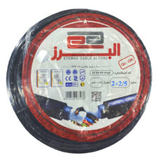 کابل برق 2 در 2.5 اعتماد کابل البرز مدل ETM225