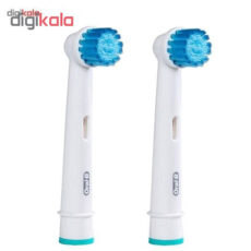 مسواک برقی اورال-بی مدل Vitality D12.513w 3D Whiteبه همراه سری مسواک برقی اورال-بی مدل EB17s Sensitive Clean
