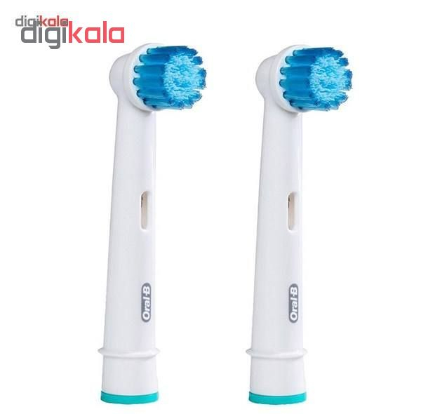 مسواک برقی اورال-بی مدل Vitality D12.513w 3D Whiteبه همراه سری مسواک برقی اورال-بی مدل EB17s Sensitive Clean