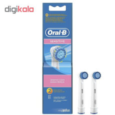 مسواک برقی اورال-بی مدل Vitality D12.513w 3D Whiteبه همراه سری مسواک برقی اورال-بی مدل EB17s Sensitive Clean