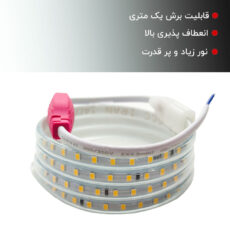 ریسه ال ای دی جی سی سی مدل 8mm وایرلس طول 5 متر