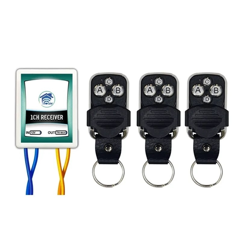 ریموت دربازکن اینوکی مدل 1CH-3RM به همراه سه عدد ریموت لرنینگ