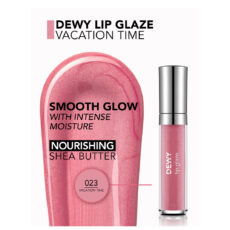 لیپ گلاس براق فلورمار مدل Dewy Glaze شماره 23 رنگ صورتی شاین