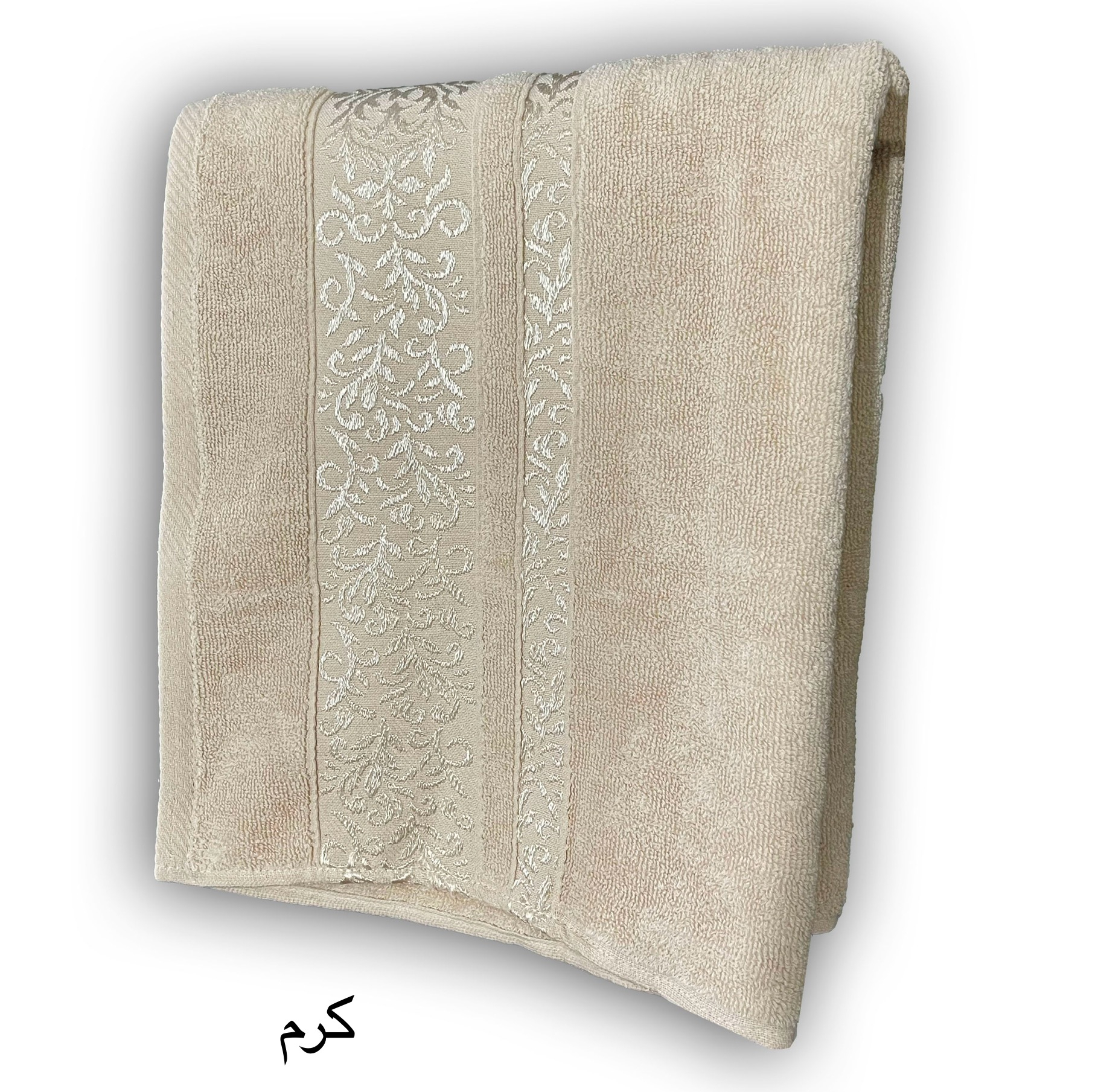 حوله استخری هنرمند مدل ترمه سایز 75×125سانتی متر