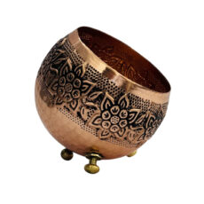 کاسه مسی مدل گوی سه پایه کد ZH245.6