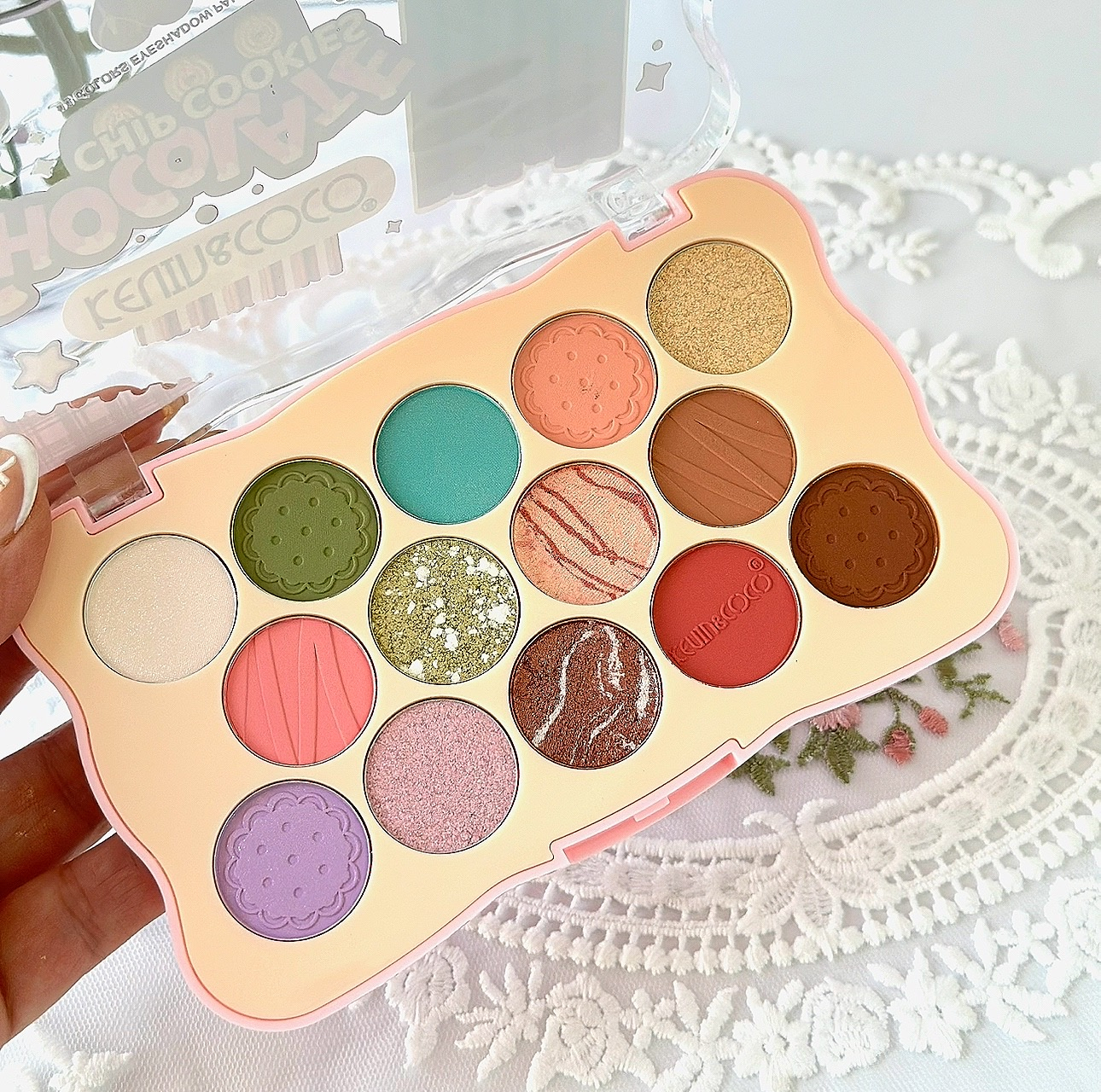 پالت سایه چشم کوین اند کوکو مدل chocolate شماره 01
