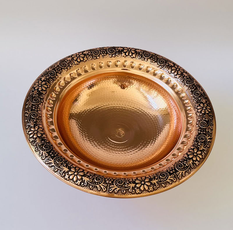 میوه خوری مسی مدل رزگلد کد ZH345.9
