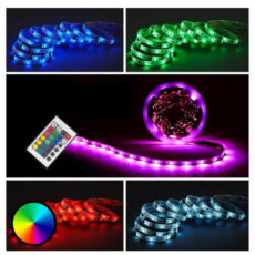 ریسه ال ای دی مدل RGB گیمینگ 4 سیم طول 5 متر