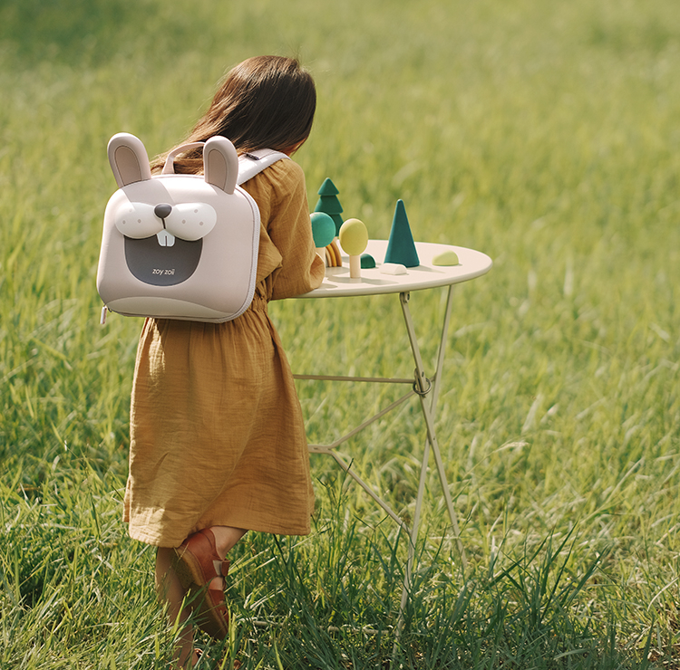 کوله پشتی بچگانه زوی زویی مدل Well-Behaved Bunny کد B18-B