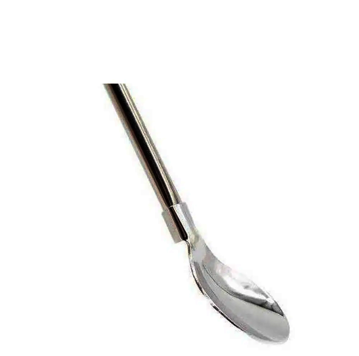 قاشق شربت خوری مدل نی دار طرح مارپیچ کد 02 مجموعه 6 عددی