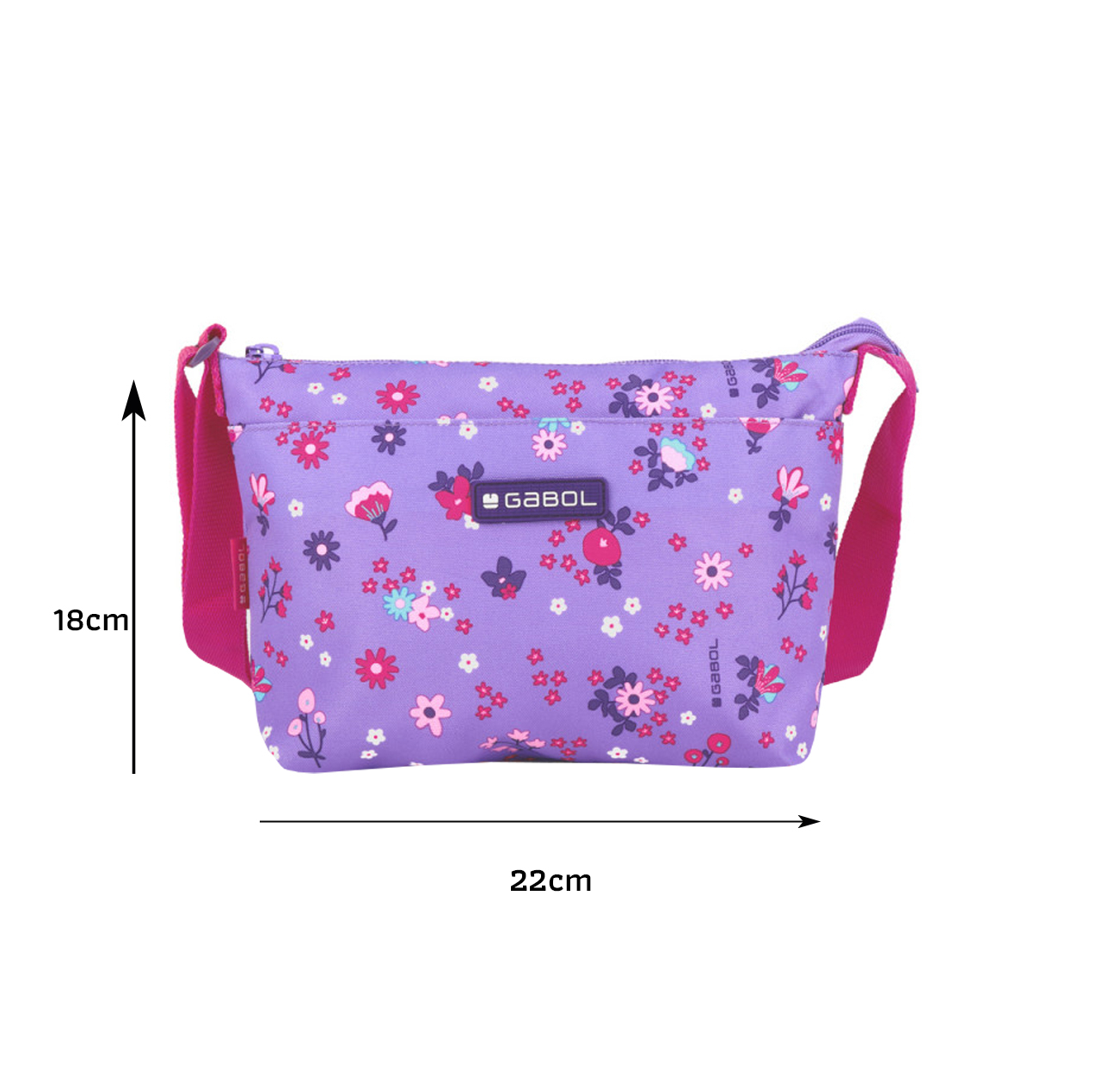 کیف رودوشی دخترانه گابل مدل 234456025 Violet