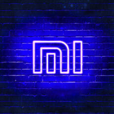 چراغ نئون طرح xiaomi
