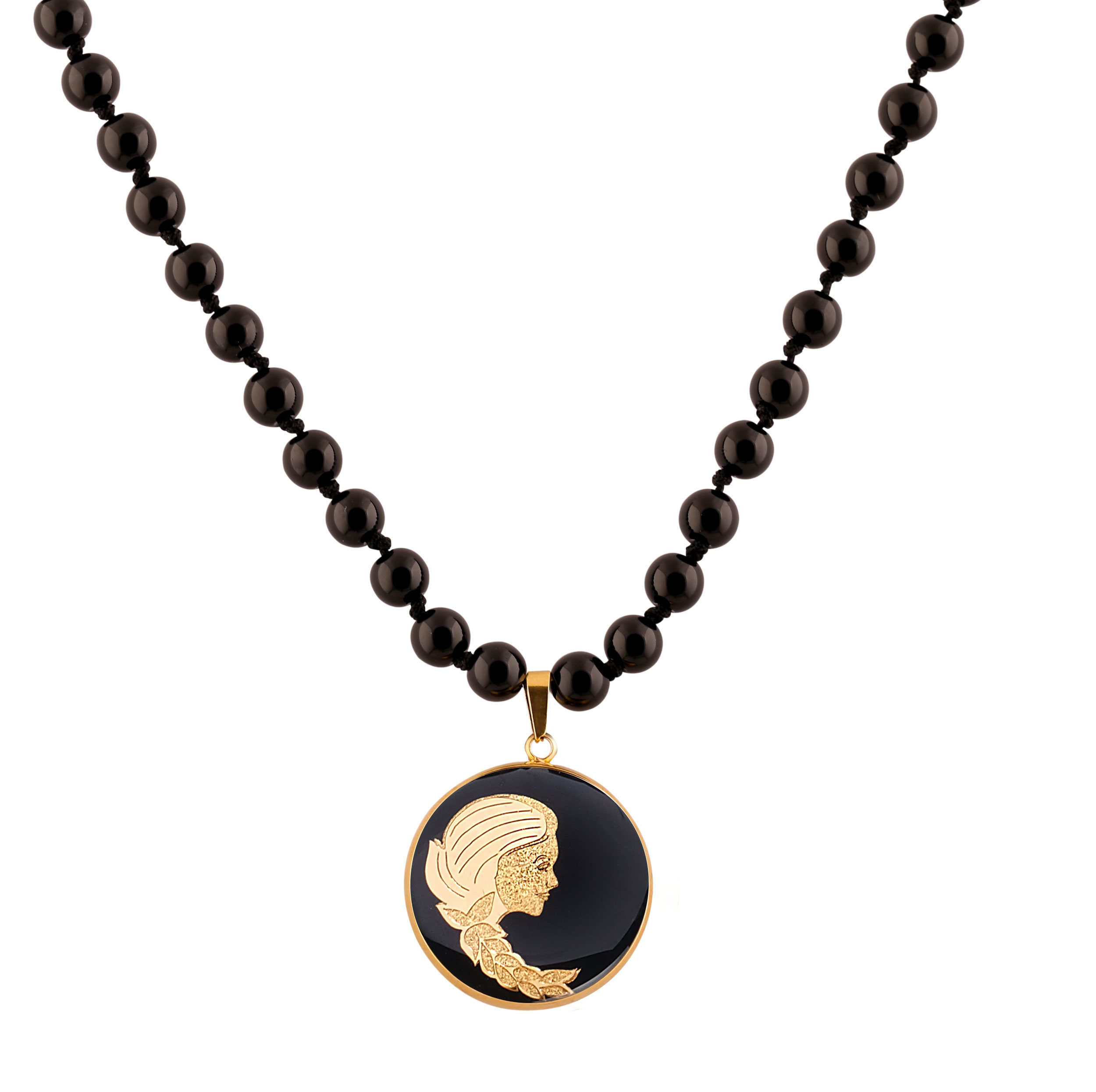 گردنبند زنانه دانژه طرح نماد شهریور کد ZGBG04G6006