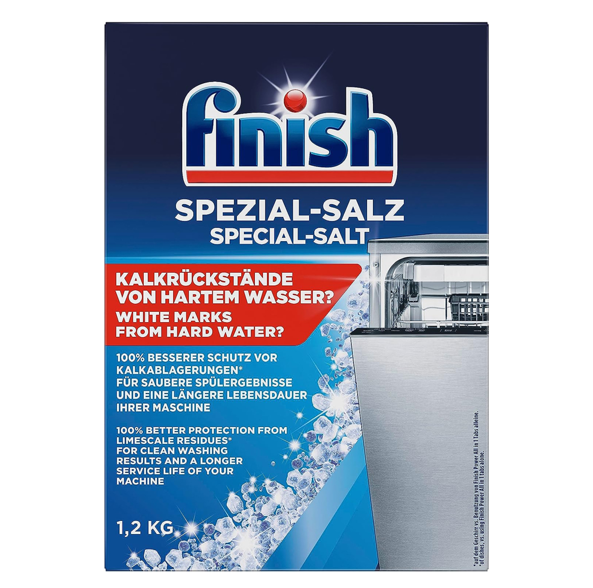 نمک ماشین ظرفشویی فینیش مدل Spezial وزن 1200 گرم