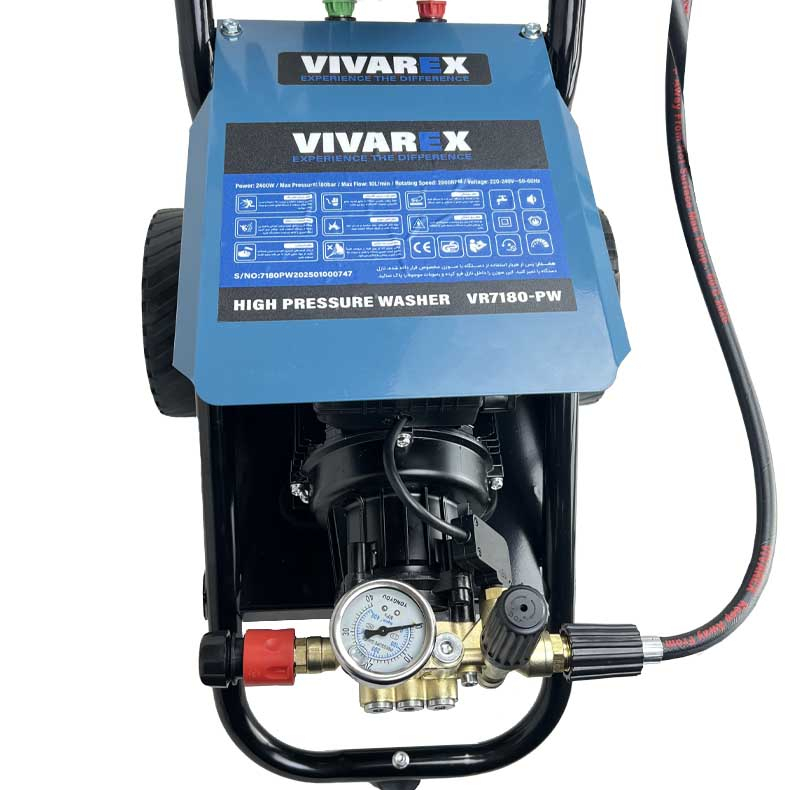 کارواش دینامی 180 بار 2400 وات ویوارکس مدل VR7180-PW