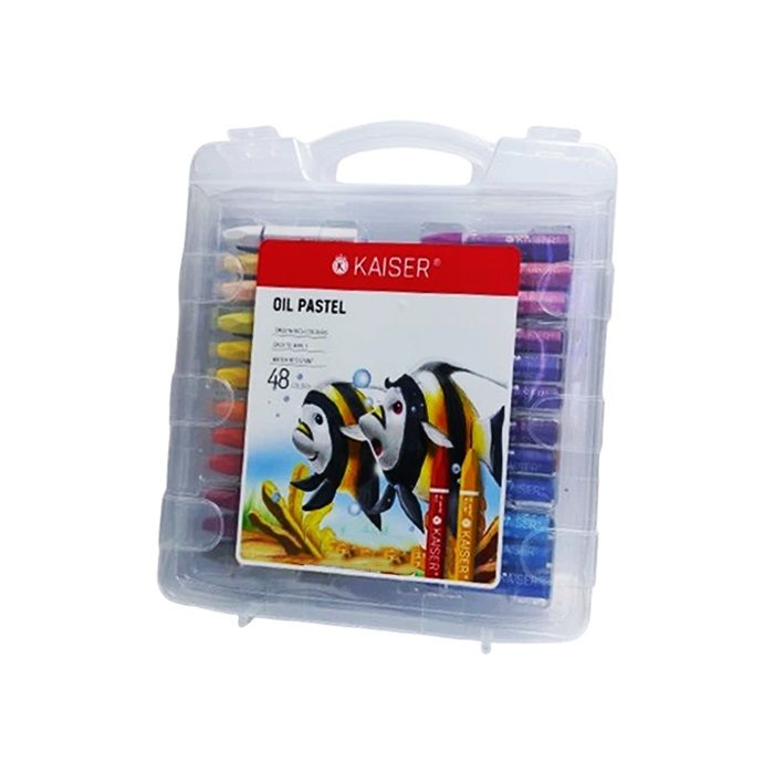 پاستل 48 رنگ کایزر مدل SK464