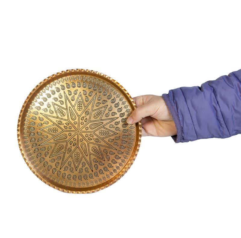 سینی مسی مدل گرد کد za80982652