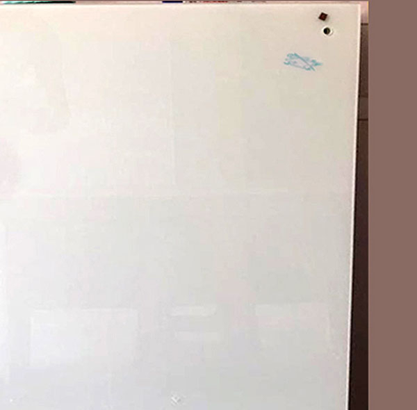 تخته وایت برد شیشه ای عکسنگ مدل AXANG-LACOBEL-10070 سایز 100x70 سانتی متر