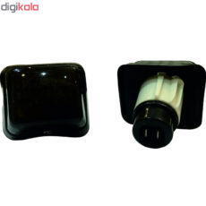 چراغ راهنما گلگیر خودرو وارون مدل P-648-BLK-SMD مناسب برای پژو پارس بسته 2 عددی