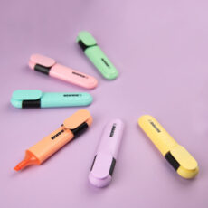 ماژیک علامت گذار کورس مدل BRIGHT LINER PLUS PASTEL بسته 6 عددی